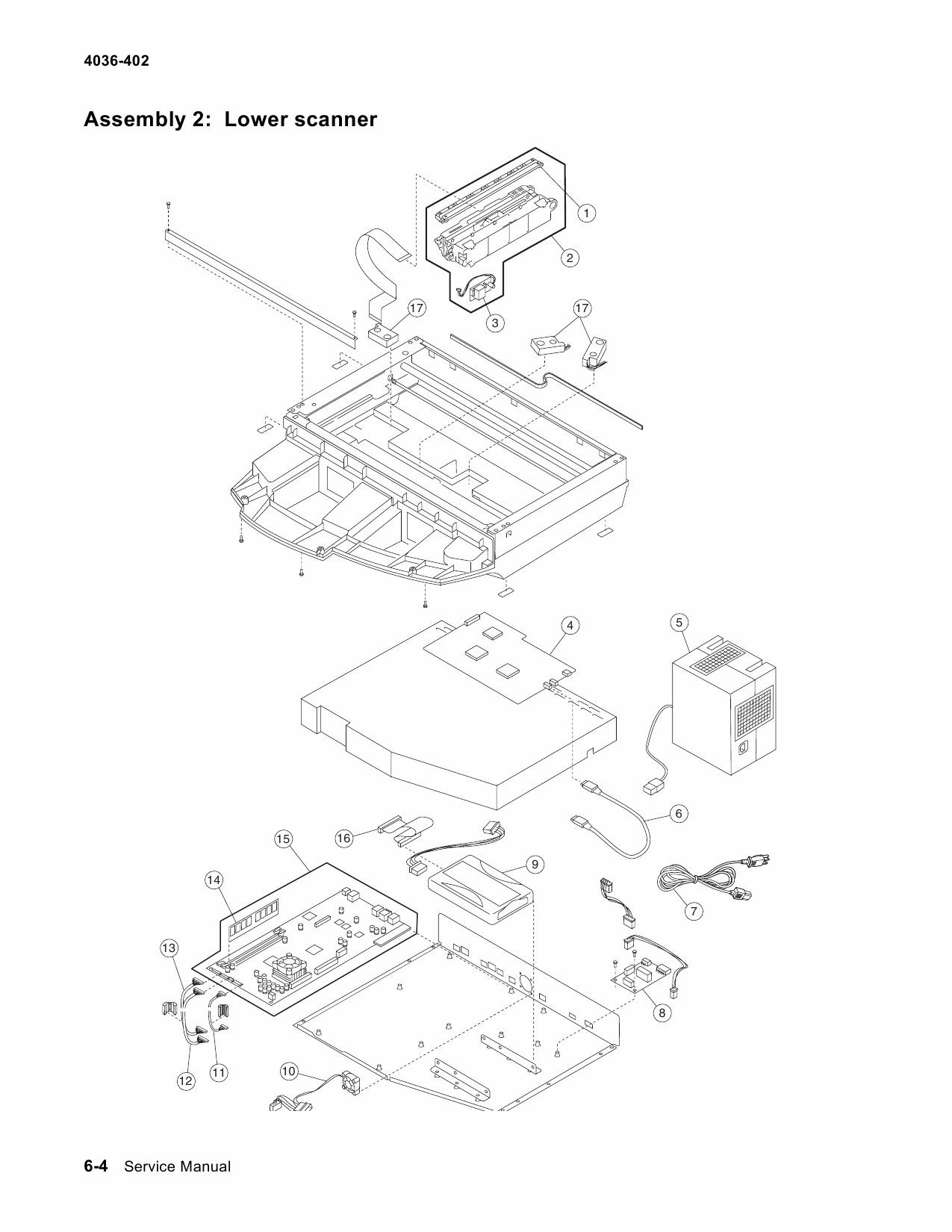 Lexmark Option 5500MFP 4036 Service Manual-6